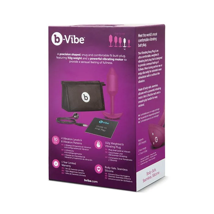 Vibrating Snug Plug 2 | b-Vibe Male Sex Toys