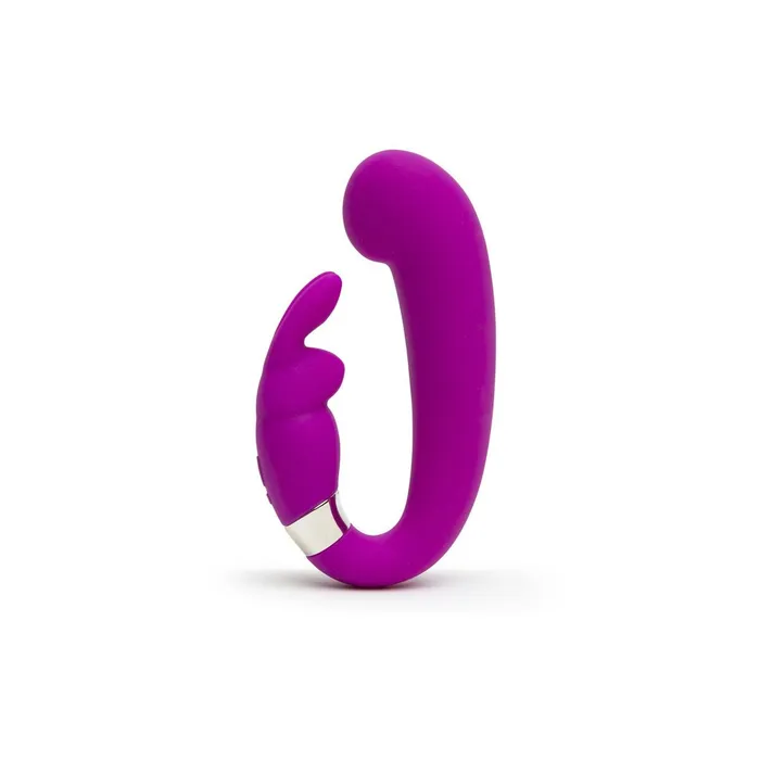 Vibratore Coniglio Happy Rabbit GSpot Clitoral Curve 30 x 40 cm Happy Rabbit Vibrators