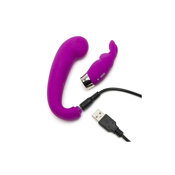 Vibratore Coniglio Happy Rabbit G-Spot Clitoral Curve 30 x 40 cm | Happy Rabbit Vibrators