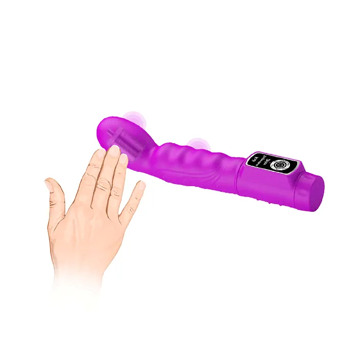 Vibratore design Body Touch Vibrazione a seconda della temperatura corporea Silicone medicale 100 allergenico Pretty Love Female Sex Toys