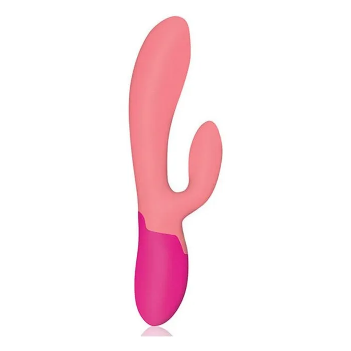 Vibratore Doppia Stimolazione Rianne S Essentials Xena Rabbit Corallo Rosa | Rianne S Vibrators