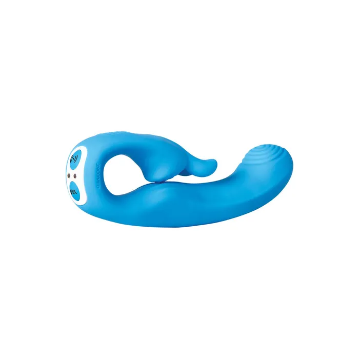 Vibratore per il Punto-G Evolved Bunny Azzurro | Evolved Vibrators