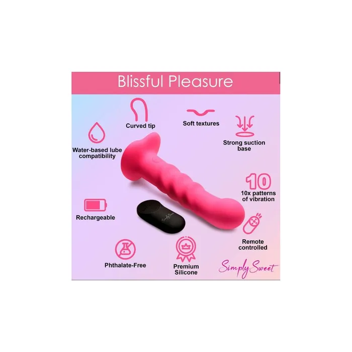 Vibratore per il Punto-G XR Rosa Silicone | XR Female Sex Toys