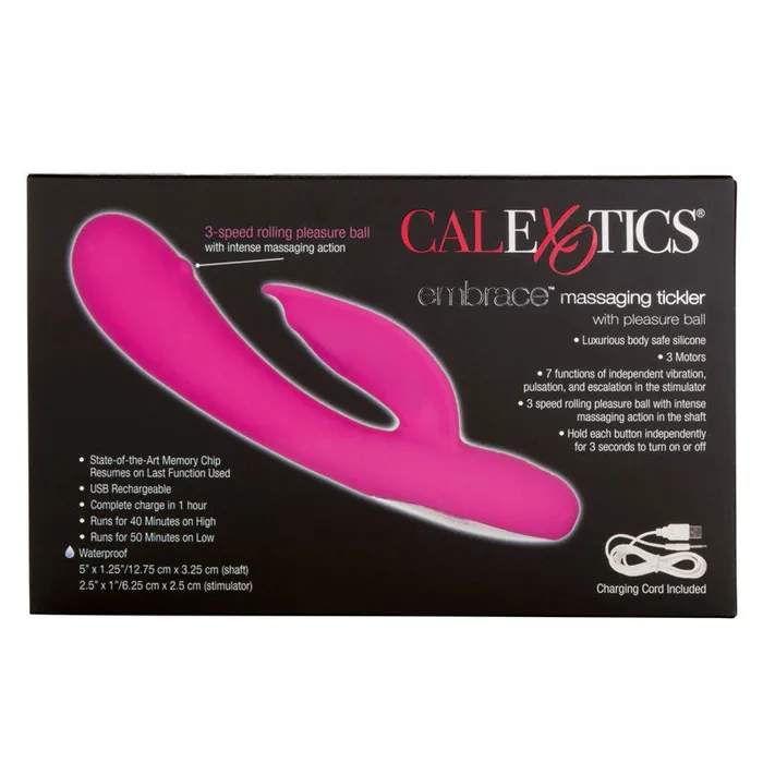 Vibrators | California Exotic Embrace Massaging Tickler