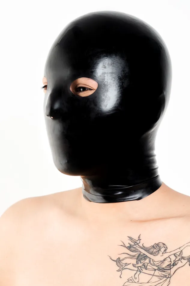 Vibrators Chez Noir Heavy Weight Latex Anatomical Mask