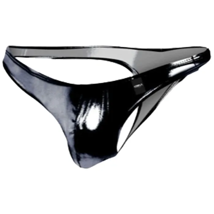 Vibrators | Cut4Men Slip Con Push Up Nero Lucido Taglia S