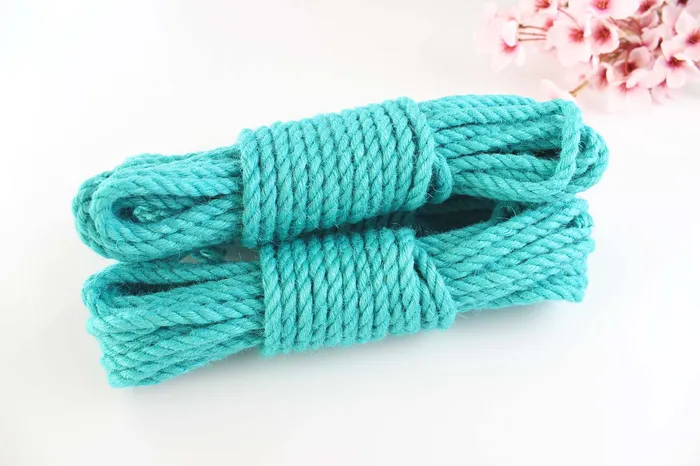 Vibrators | Cute Cruelty Turquoise Jute Rope