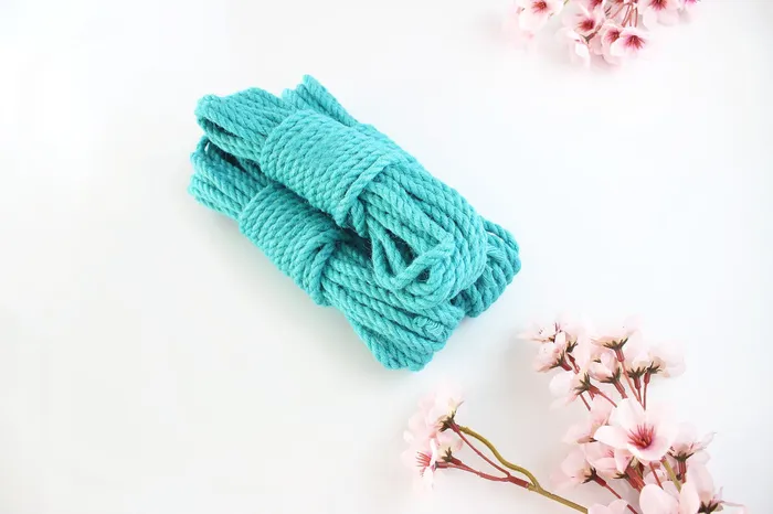 Vibrators | Cute Cruelty Turquoise Jute Rope