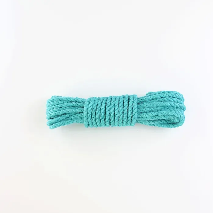 Vibrators | Cute Cruelty Turquoise Jute Rope