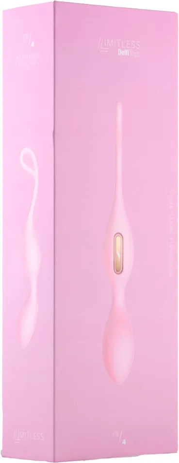 Vibrators | Delfi Toys Limitless - KB4 - Vibrerende Vaginale Balletjes met Afstandsbediening - Roze