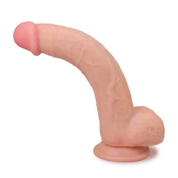 Vibrators | Fallo Scappellabile Con Ventosa 23.5 cm Rosa Carne - Lovetoy