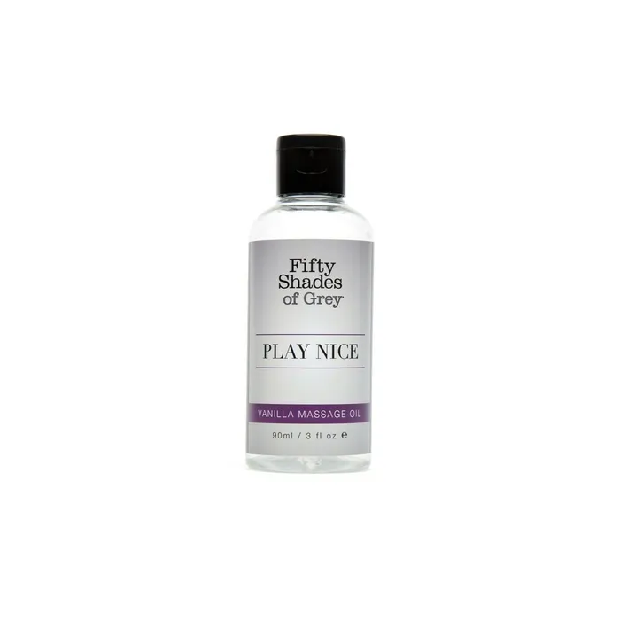 Vibrators Fifty Shades of Grey Olio per Massaggio Erotico Fifty Shades of Grey Play Nice 90 ml Vaniglia