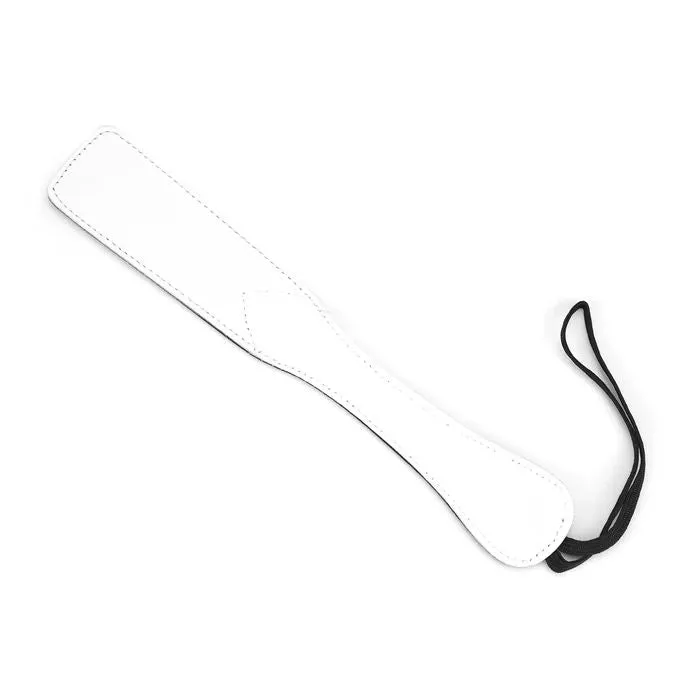 Vibrators Liebe Seele Liebe Seele Fuji White Leren Paddle Wit