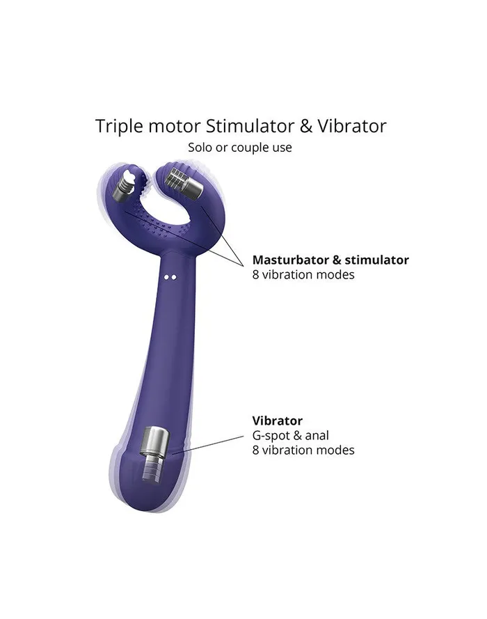 Vibrators | Love to Love - Please Me - Multi Vibrator - Paars - Love to Love