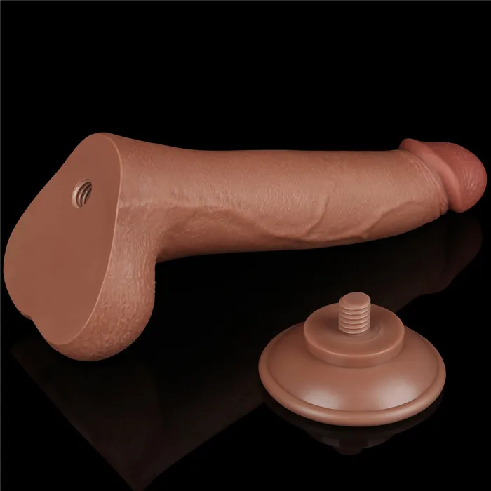 Vibrators | Lovetoy Fallo Scappellabile Mulatto 8.5''