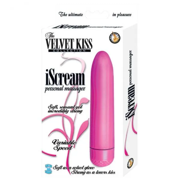 Vibrators Nasstoys The Velvet Kiss Collection Iscream pink