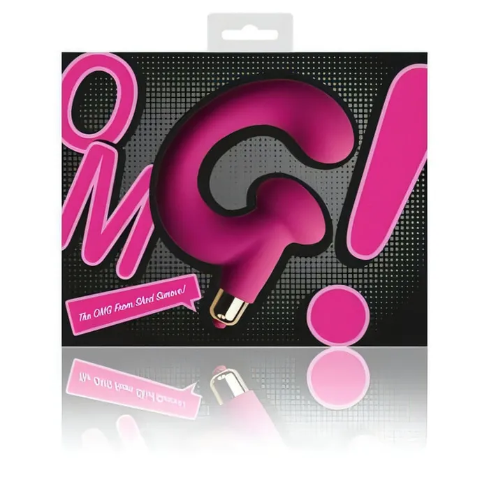 Vibrators | OMG OMG Vibratore Punto-G con Stimolatore Clitorideo - 7 modalità di vibrazione