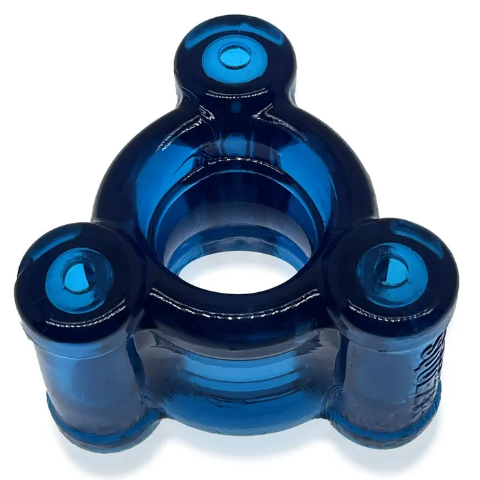 Vibrators Oxballs D Oxballs Heavy Squeeze Ballstretcher met Gewicht Blauw