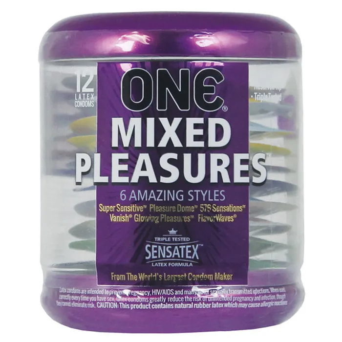 Vibrators Pamco ONE Mixed Pleasures Condoms