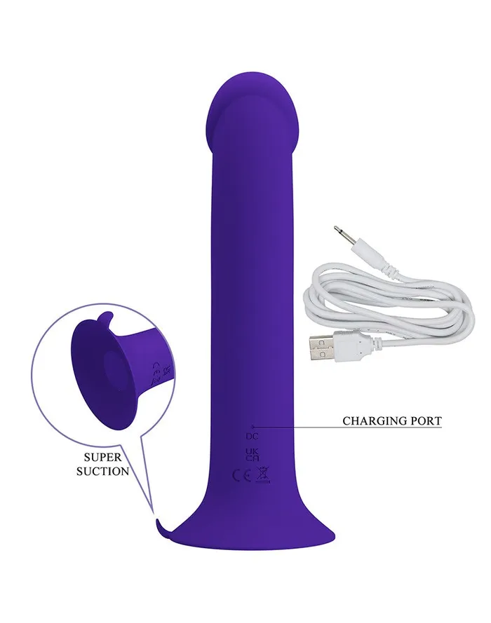 Vibrators | Pretty Love Pretty Love - Murray Youth  - Vibrerende Dildo - Paars