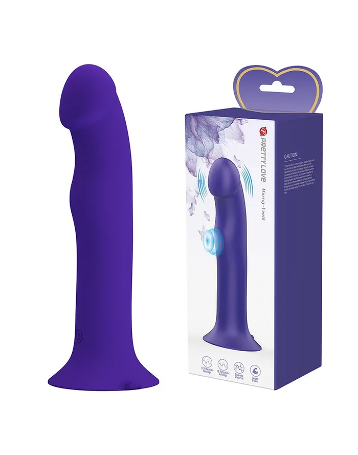 Vibrators | Pretty Love Pretty Love - Murray Youth  - Vibrerende Dildo - Paars