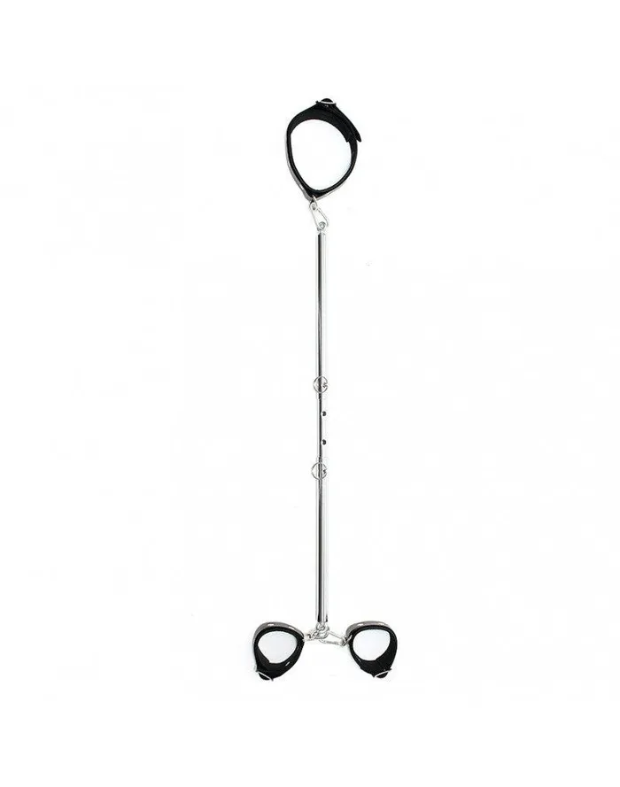 Vibrators | Rimba Rimba - BDSM Spreader bar Met Leren handboeien En collar