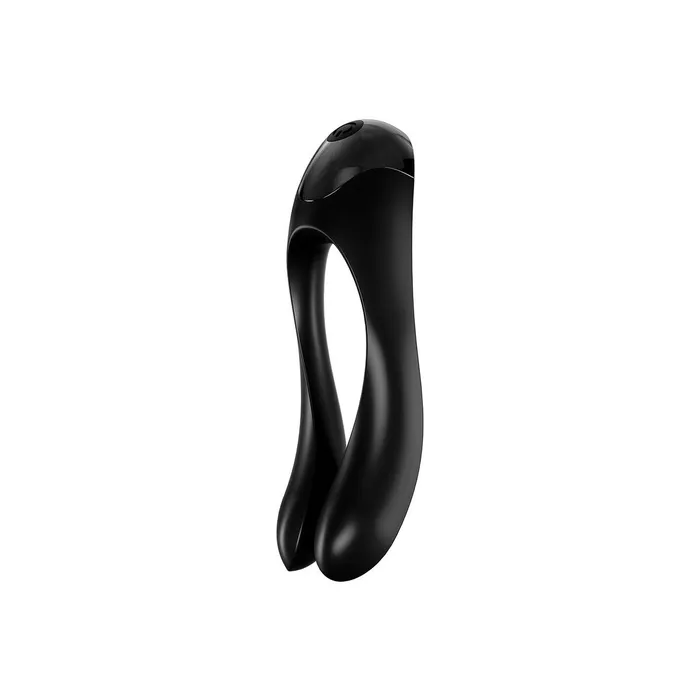 Vibrators Satisfyer Massaggiatore di Coppia Satisfyer Candy Cane Nero