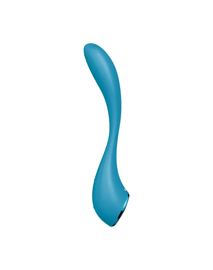 Vibrators | Satisfyer Satisfyer - G-Spot Flex 5+ - Flexibele G-Spot Vibrator - Met App Control - Blauw