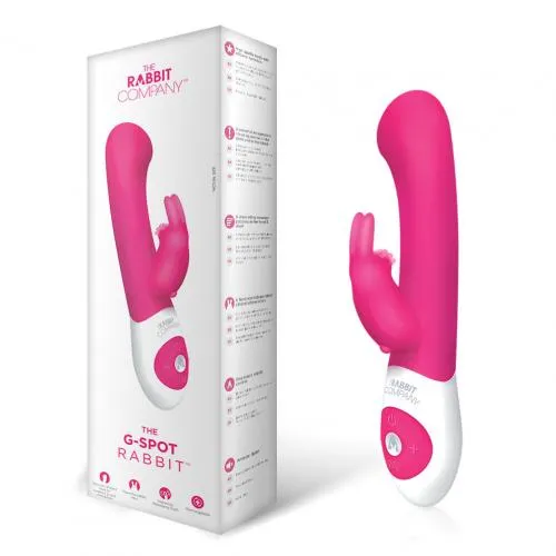 Vibrators The Rabbit Company The GSpot Rabbit Pink HoneysToy