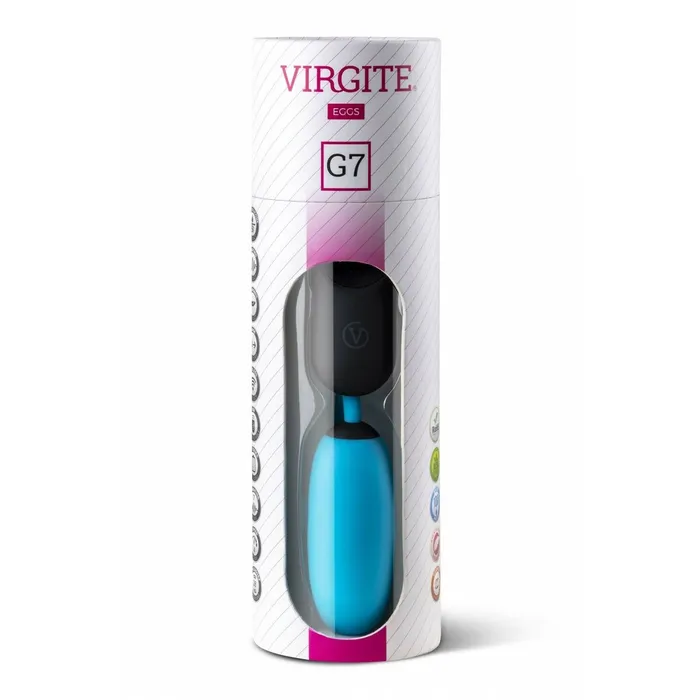 Virgite Vibrators | Masturbatore Uovo Virgite Azzurro