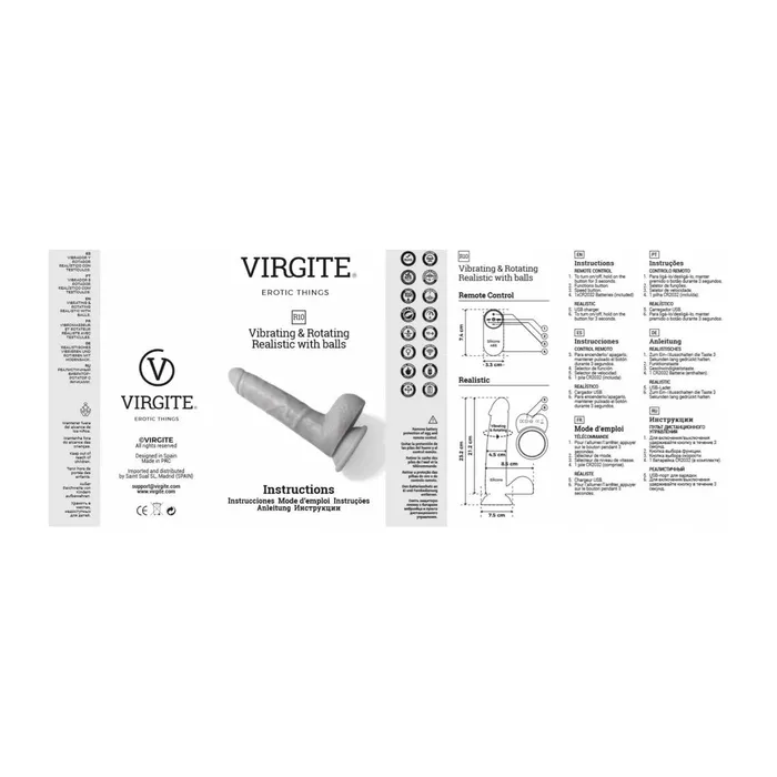 Virgite Vibrators | Vibratore Realistico Virgite