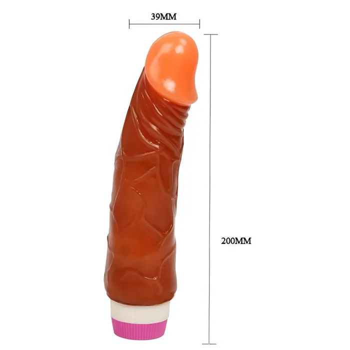 Waves of Pleasure Female Sex Toys | Vibratore realistico medium multispeed - Mulatto