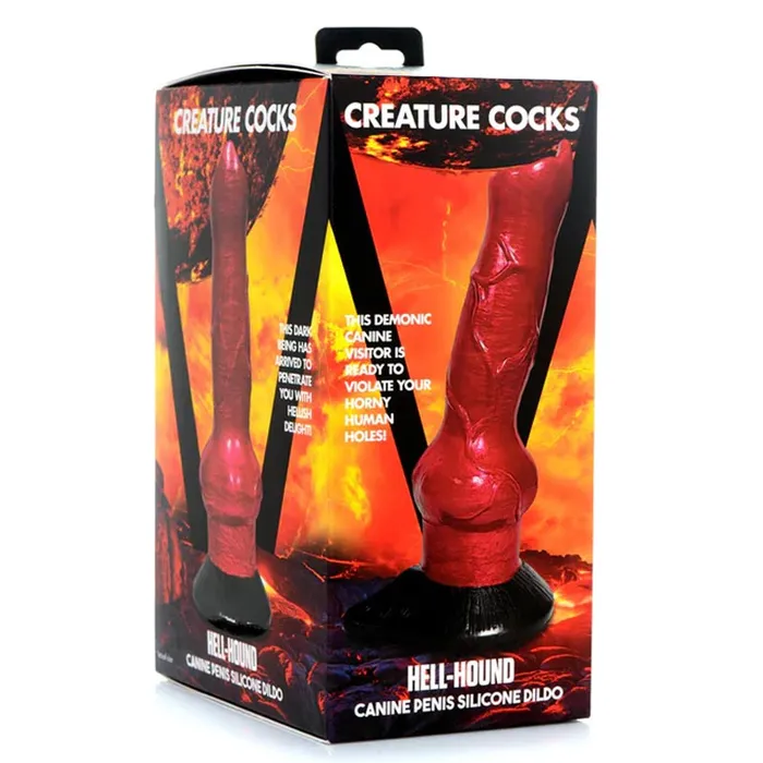 XR Brand Dildos Creature Cocks HellHound Canine Penis Dildo