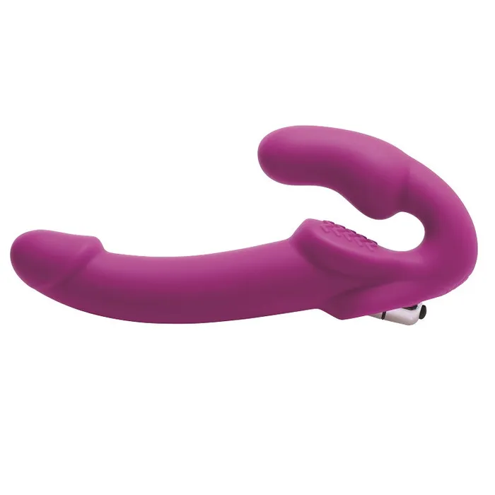 XR Brand Female Sex Toys | Evoke Vibrating Strapless Silicone Strap On Dildo