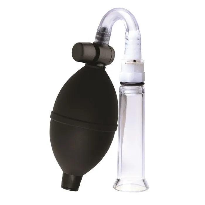 XR Brand Female Sex Toys | Size Matters Clitoral Pumping System with Detachable Acrylic Cylinder