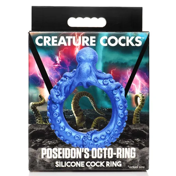 XR Brand Male Sex Toys Poseidons OctoRing Silicone Cock Ring