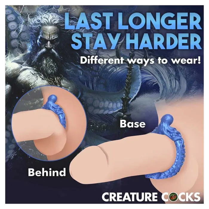 XR Brand Male Sex Toys | Poseidon's Octo-Ring Silicone Cock Ring