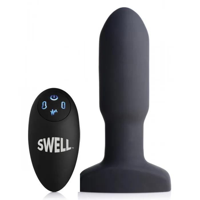 XR Brand Male Sex Toys | Worlds First Remote Control Inflatable 10X Vibrating Missile Silicone Anal Plug