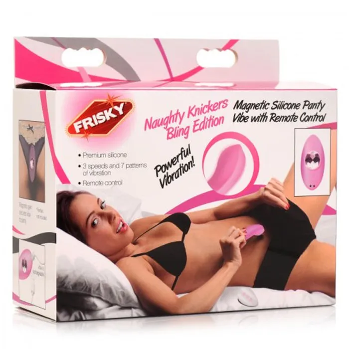 XR Brand Vibrators Frisky Naughty Knickers Bling Panty Vibe