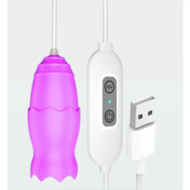 YSGLIFE Couples | 12 Speeds Tongue Oral Licking Vibrators G-spot Vagina Massage Clitoris Stimulator USB Vibrating Egg Sex Toys for Women Sex Shop