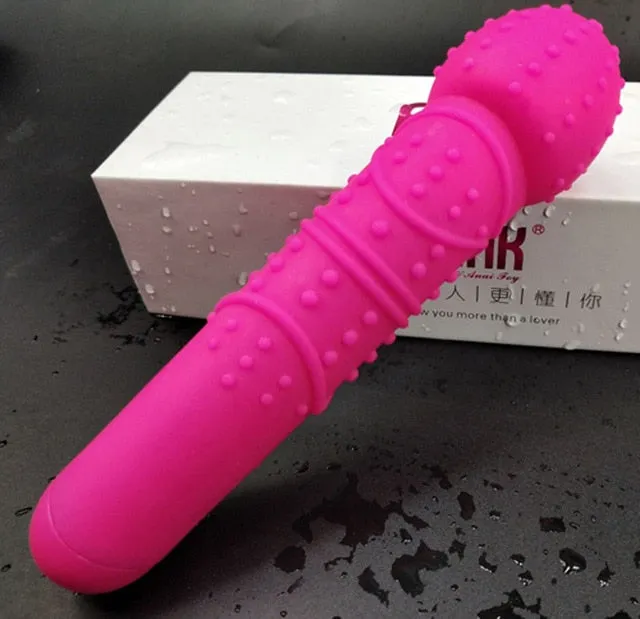 YSGLIFE Male Sex Toys | Silicone Magic AV Wand Body Massager Sex Toy Female Masturbator  7 speed Powerful clit Vibrators for Women Man Sex Products