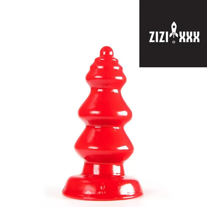 ZiZi - Chikubi Buttplug 12 x 5 cm - Rood | ZiZi Female Sex Toys